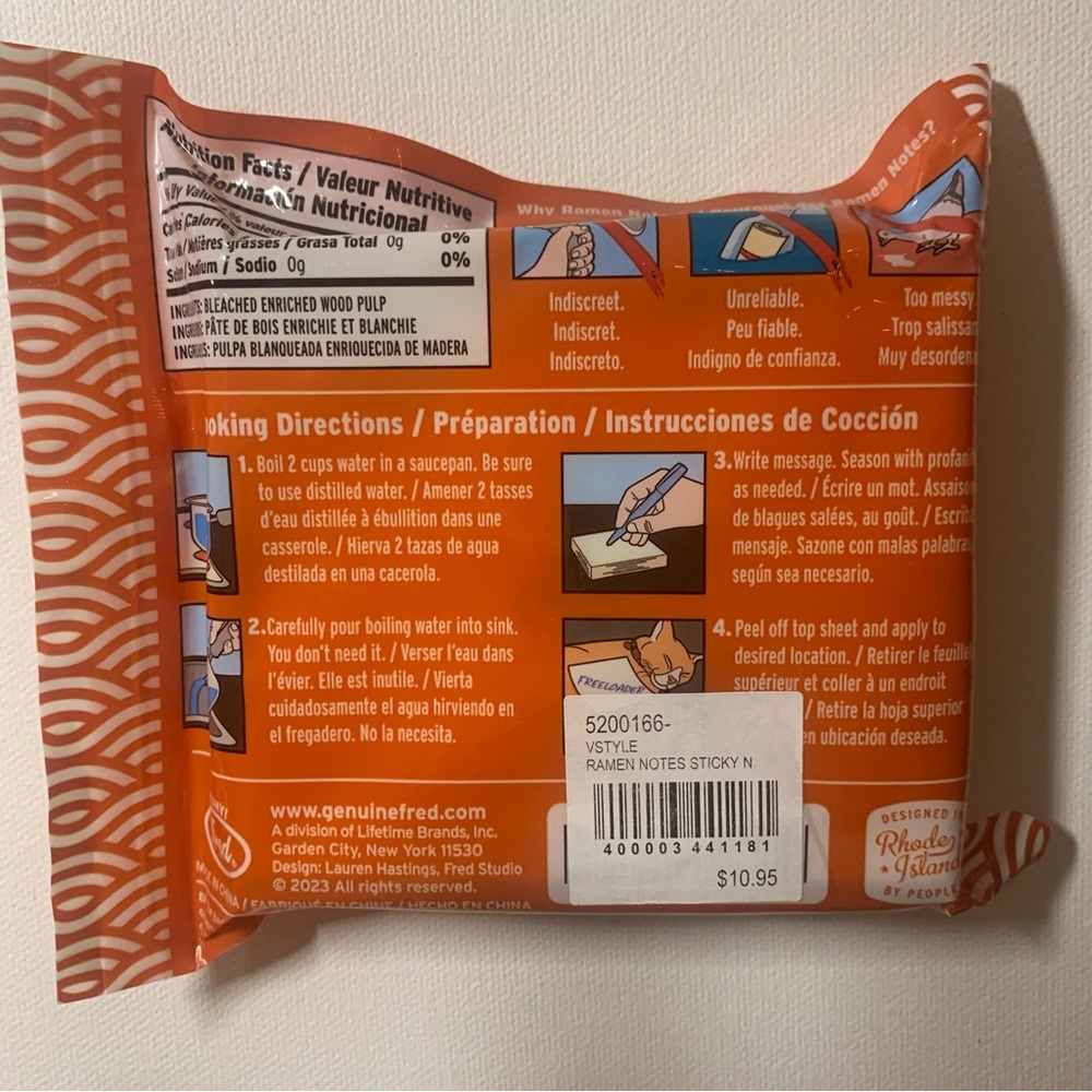 Ramen Notes sticky notes - Picture 2 of 4
